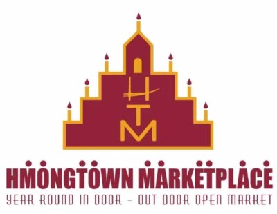 Logo for Hmongtown Marketplace - Year round indoor/outdoor open market.