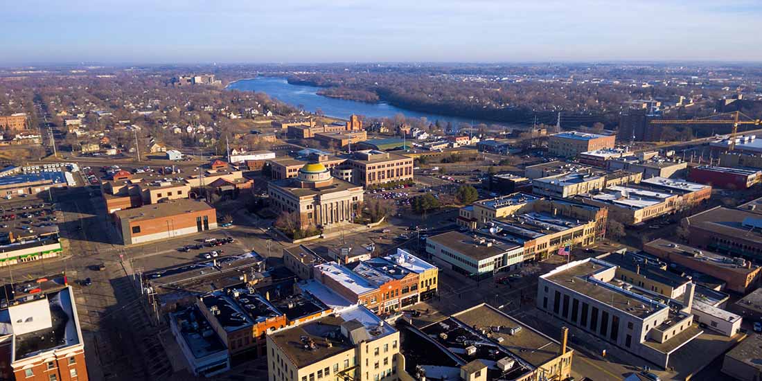 Photo of Downtown Saint Cloud, Minnesota.