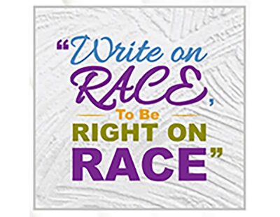 Write on Race to be Right on Race logo
