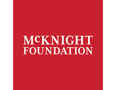 Logo for McKnight Foundation.