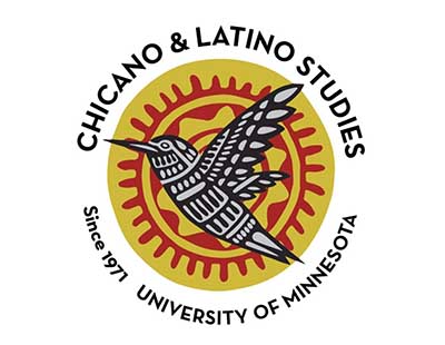 Logo for the Chicano & Latino Studies Department at the University of Minnesota.