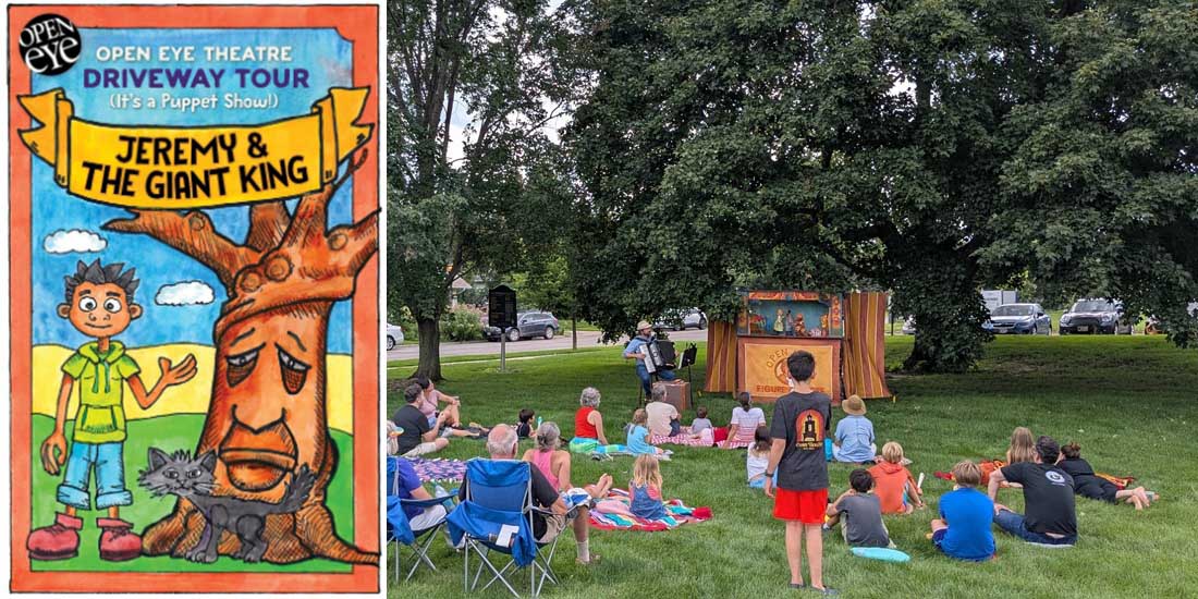 Summer on the Lawn Series: Puppet Show featuring Open Eye Theatre's "Jeremy & The Giant King."