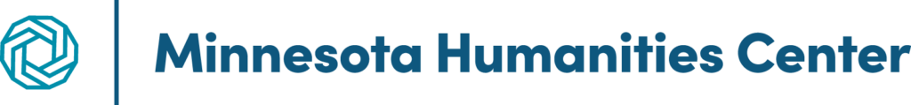 Minnesota Humanities Center two-color horizontal logo.